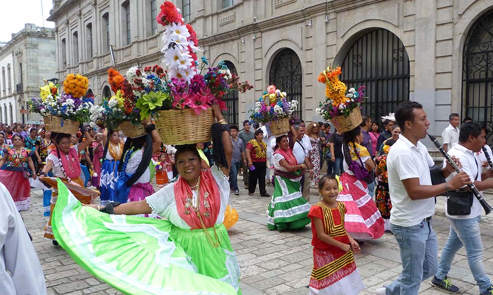 fiesta in Oaxaca, Mexiko