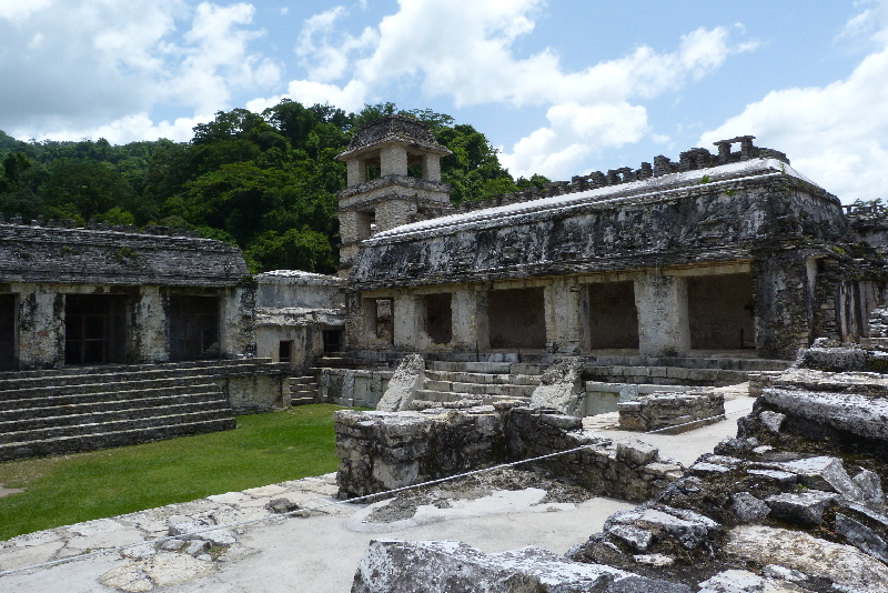 Ruins in Palenque, Mexico