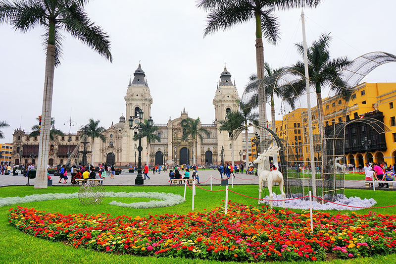 Schloss im Lima Peru