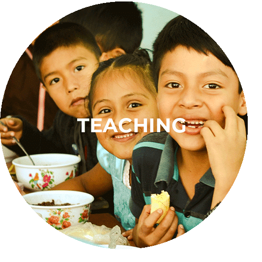 Button für das Teaching Programm Guatemala