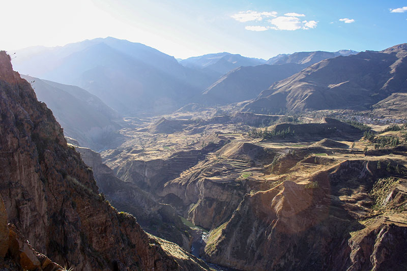 Berglandschaft in Peru