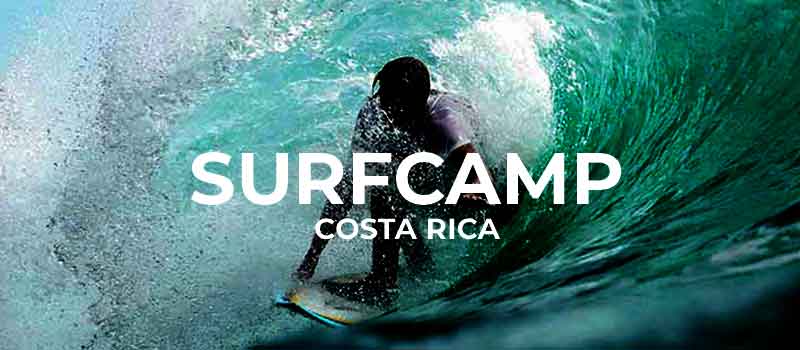 Schriftzug: Surfcamp Costa Rica