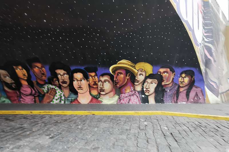 Graffiti in Lima