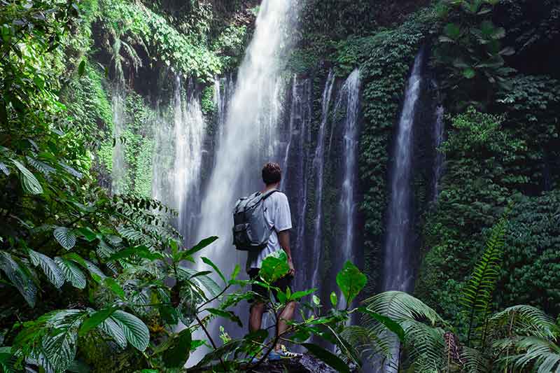 Wasserfall in Monteverde, Costa Rica