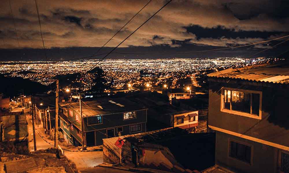 Stadt bei Nacht San Jos, Costa Rica